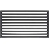 Gftime - Gusseisen Kaminrost Feuerrost Ofenrost 16 x 28 cm Gussrost für Kamin Aus Massivem Gusseisen, Ascherost für viele Kaminöfen, Öfen, 1 Stück