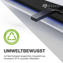 Seagate Ultra Compact 1 TB USB-C Dunkelgrau STMX1000400