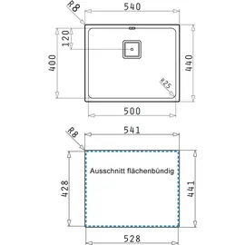 PYRAMIS LUME (50X40) 1B Flächenbündig