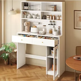 Okwish Küchenbuffet 120 x 180 x 45 cm Weiß