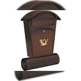 TRIZERATOP Vorel Briefkasten braun