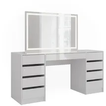Vicco Schminktisch Sherry, mit LED-Spiegel