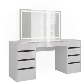 Vicco Schminktisch Sherry, mit LED-Spiegel
