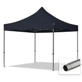 TOOLPORT Faltpavillon 3 x 3 m schwarz 582540