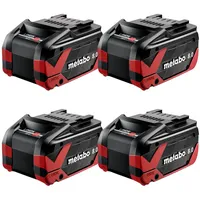 Metabo 4x LiHDX Akkupack 18 V 8,0 Ah