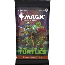 Wizards of the Coast Magic: The Gathering Teenage Mutant Ninja Turtles Play-Booster Deutsch