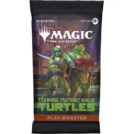 Wizards of the Coast Magic: The Gathering Teenage Mutant Ninja Turtles Play-Booster Deutsch