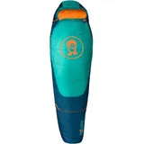 TROLLKIDS - Kid's Femund 3in1 - Kinderschlafsack Gr 150-190x65x40 cm - Body Length: 100-160 cm türkis