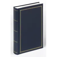 walther design Walther ME-140-L Memoalbum Monza blau für 300 Fotos 10x15
