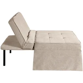 Atlantic Home Collection Multifunktionshocker Finn 100 x 70 x 41 cm Creme