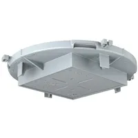 Kaiser 1281-09 Einbaugehäuse, HaloX® 100 Frontteil, Einbaudurchmesser 75x75 mm