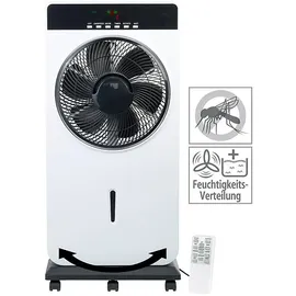 Sichler Haushaltsgeräte Sprühnebel-Standventilator 30 cm Weiß