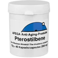 12 g Pterostilbene-Pulver (das 'Blaubeer-Molekül'), 40 Kapseln zu je 300 mg