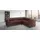 OTTO home Chesterfield Eckcouch Leder 2-Sitzer Braun