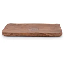 Decoris Frühstücksbrettchen Holz 1 22 x 12 cm Natur/Braun