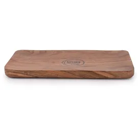Decoris Frühstücksbrettchen Holz 1 22 x 12 cm Natur/Braun
