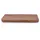 Decoris Frühstücksbrettchen Holz 1 22 x 12 cm Natur/Braun