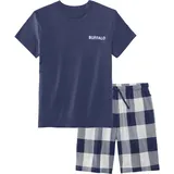Buffalo Pyjama Kurz Blau 134-140