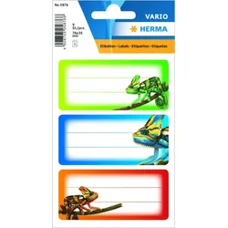 HERMA Schuletiketten Gecko