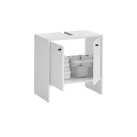 BASIC by Balculina Waschbeckenunterschrank Kairo 60 x 60 cm Weiß