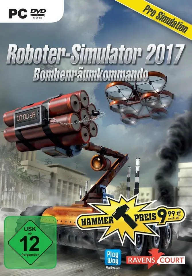 Preisvergleich Produktbild Roboter-Simulator 2017: Bombenräumkommando (PC) PC