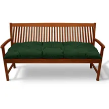 Beautissu Bankauflage 180 x 50 x 10 cm grün 1 St.