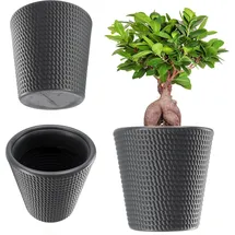 Kadax Blumentopf Ø 40 x 40 cm Anthrazit