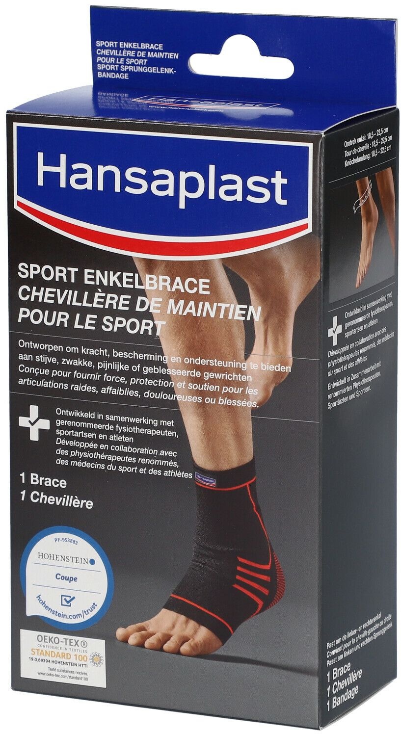 Hansaplast Sport Chevillère de Maintien 1 pc(s) bandage(s)