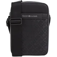 Tommy Hilfiger Umhängetasche TH Monogram Mini Reporter black