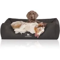 Knuffelwuff Hundebett Tampa aus laser-gestepptem Kunstleder XXL 120 x