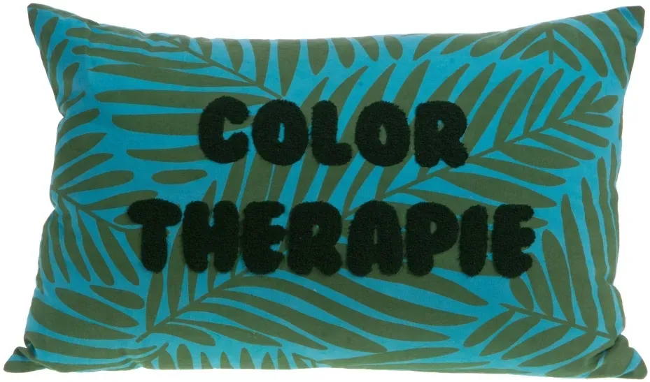 Colorthérapie-Kissen 40x60 cm - Stoff Rechteck Stoff Amadeus 60x8 cm