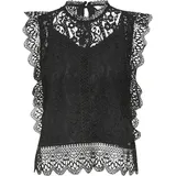 QS Blusentop schwarz XS