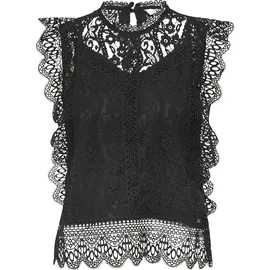 QS Blusentop schwarz XS