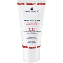 SANS SOUCIS Daily Vitamins Granatapfel CC Cream LSF 20 Anti Müdigkeit
