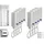 TCS Türsprechanlage pre:Pack Set PPA08-EN/02 8WE