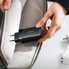 OEM Usb-a/usb-c-gan-wandladegerät (65 W) Mit 100-w-usb-c-kabel (1,2 M) - Schwarz