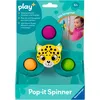 Lernspielzeug RAVENSBURGER Play+ Pop-it Spinner: Leopard, bunt, Lernspielzeug, KinderB:13,5cm H:13,5cm L:7cm, B:13,5cm H:13,5cm L:7cm