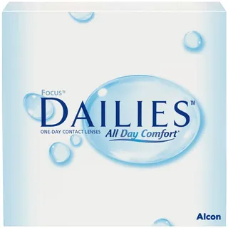 Focus Dailies All Day Comfort Tageslinsen weich | 90 Stück | BC 8.6 mm | DIA 13.8 mm | -06.50 Dioptrien