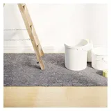 vidaXL - Rutschfeste Malervliese 2 Stk. 515 cm 180 g/m2 Grau