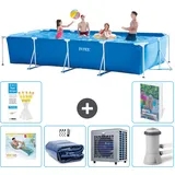 Rechteckiger Frame Pool - 450x220x84 Cm - 7-teilig  S112