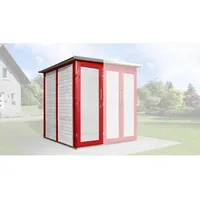 Weka Modul SaveBike Erweiterung für Garten Q Multi Schwedenrot