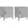 vidaXL Nachtschrank 2 Stk. 40 x 40 x 50 cm Betongrau