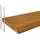 Relaxdays Wandregal 100 x 3 x 22 cm Braun