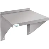 Vogue Mikrowellenregal Edelstahl 56X56Cm