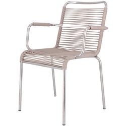 Fiam - Mya Spaghetti Outdoor Stuhl, taupe