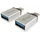 Equip USB-C auf USB-A Adapter Silber