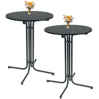 Trutzholm Bistrotisch Ø 80 x 110 cm Anthrazit