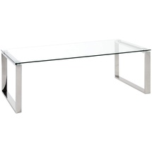 Haku-Möbel HAKU Möbel Couchtisch Glas transparent 120,0 x 60,0 x 40,0 cm