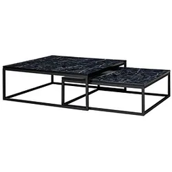 WOHNLING Couchtische-Set schwarz