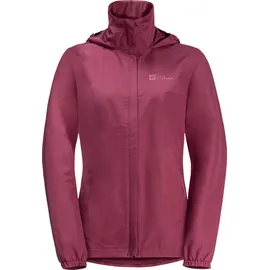 Jack Wolfskin Stormy Point 2L JKT W Wetterschutzjacke, sangria red, S